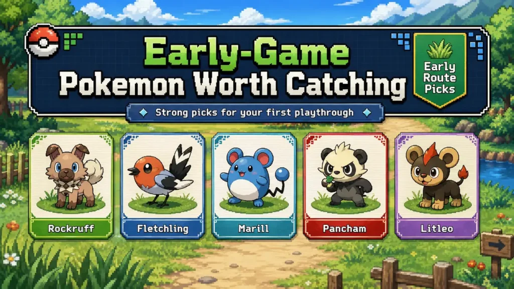 Early-Game Pokemon Worth Catching
