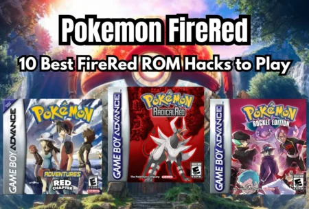 Box art of popular FireRed ROM hacks