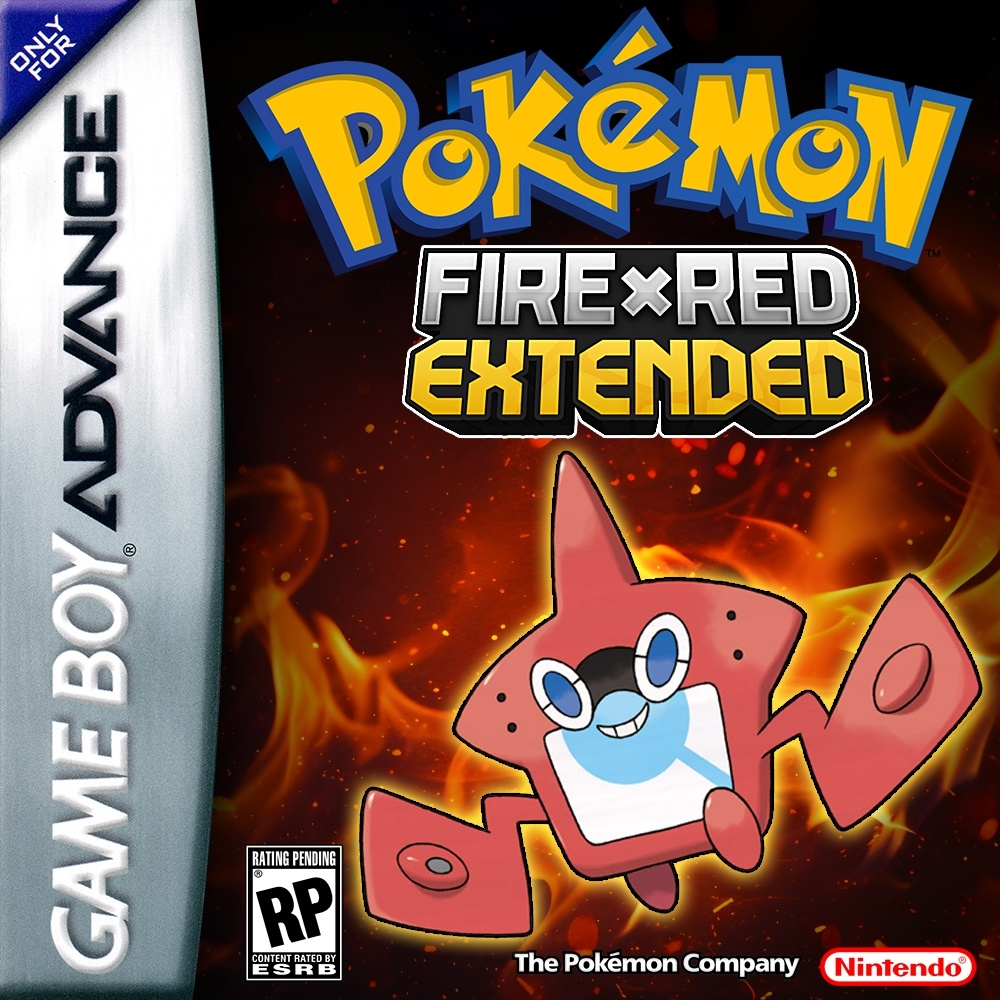 Pokemon FireRed Extended gba rom hack
