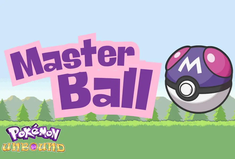 Pokemon Unbound Master Ball Cheat