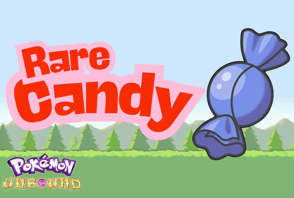 Pokemon Unbound Rare Candy Cheat