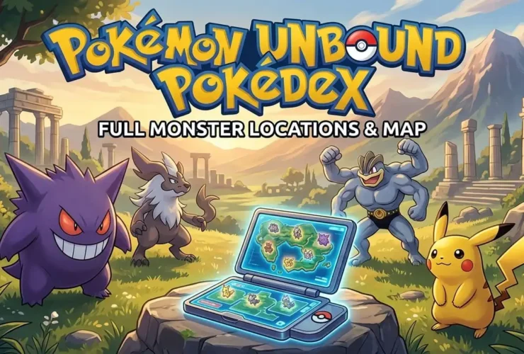 Pokemon unbound pokedex guide