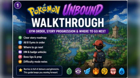 Pokémon Unbound walkthrough cover