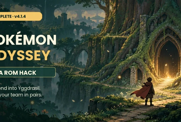 Pokémon Odyssey GBA ROM hack artwork