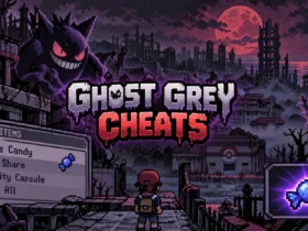 Pokémon Ghost Grey cheats guide with Rare Candy and built-in shortcuts